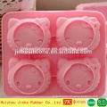 2014 JK-17-29 newest style heart shape silicone cake mould for christmas gift